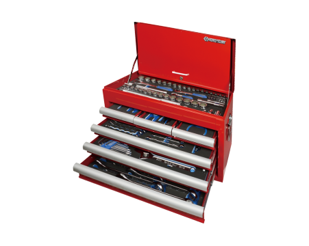 Complete Tool chest - 187 pcs